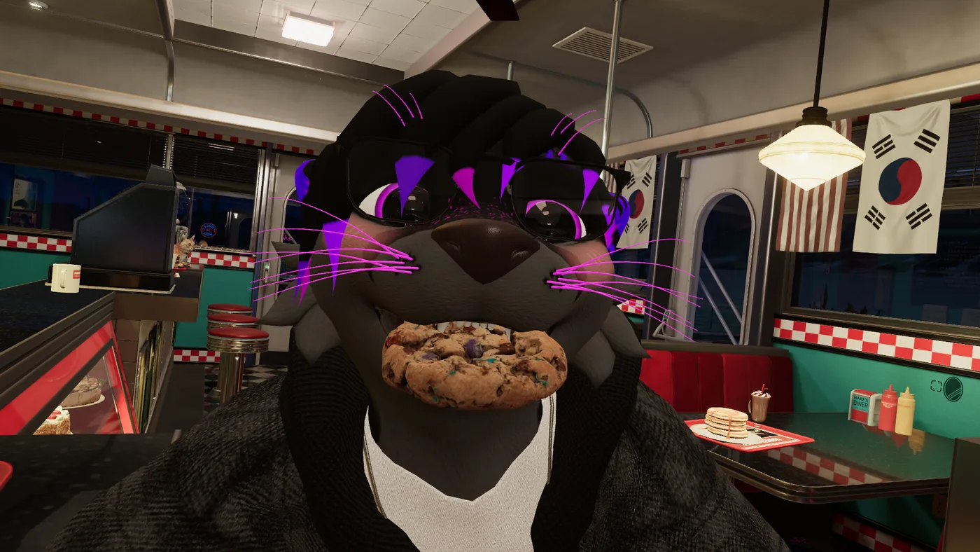 Spiro at the diner &mdash; click for a surprise